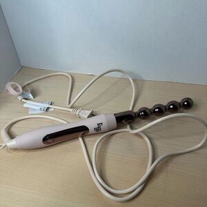 L'ANGE Womens Le Perle Bubble Wand Rose Gold Hair Curler Pre-Owned Condition